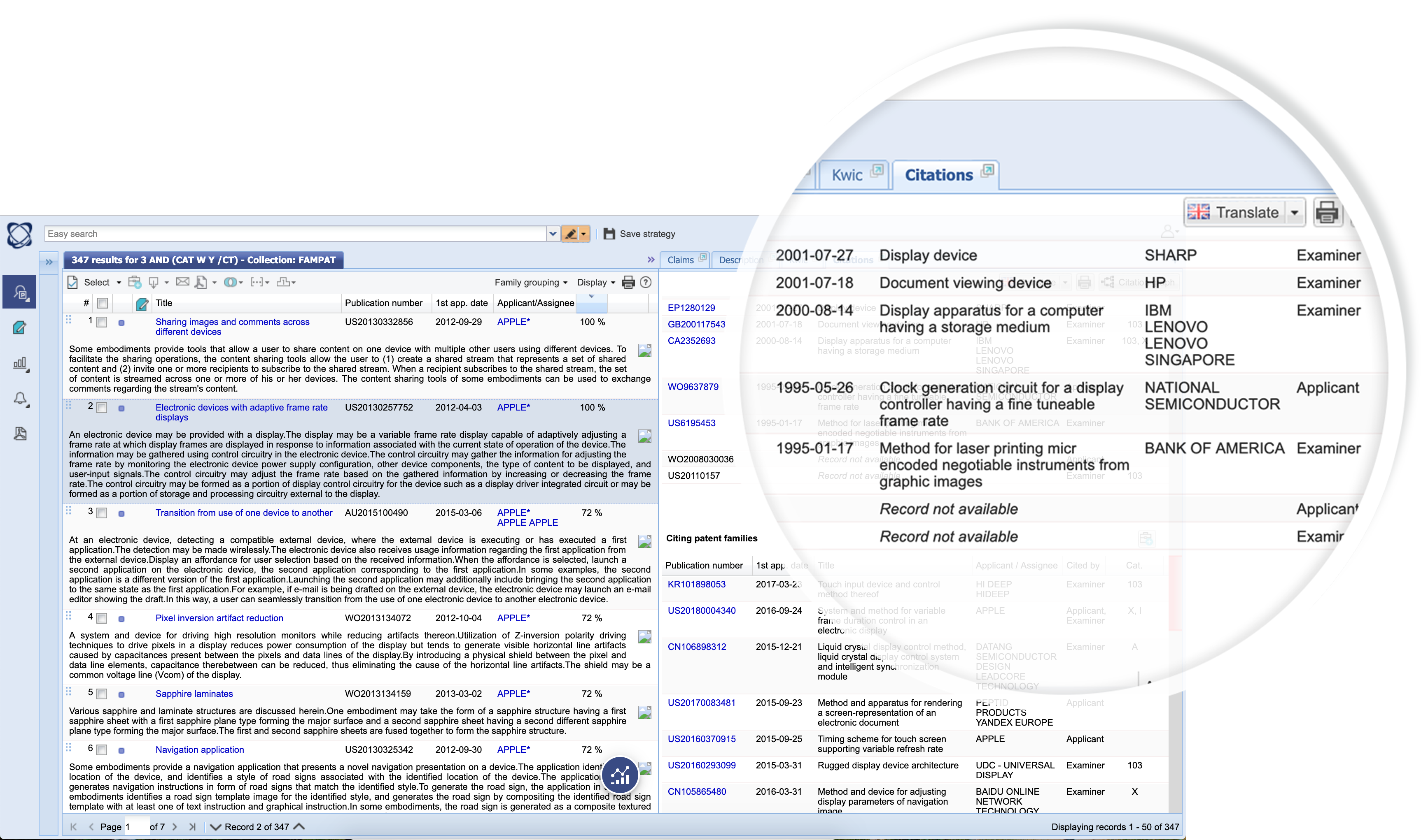 Orbit Intelligence Recherche Avancee De Citations