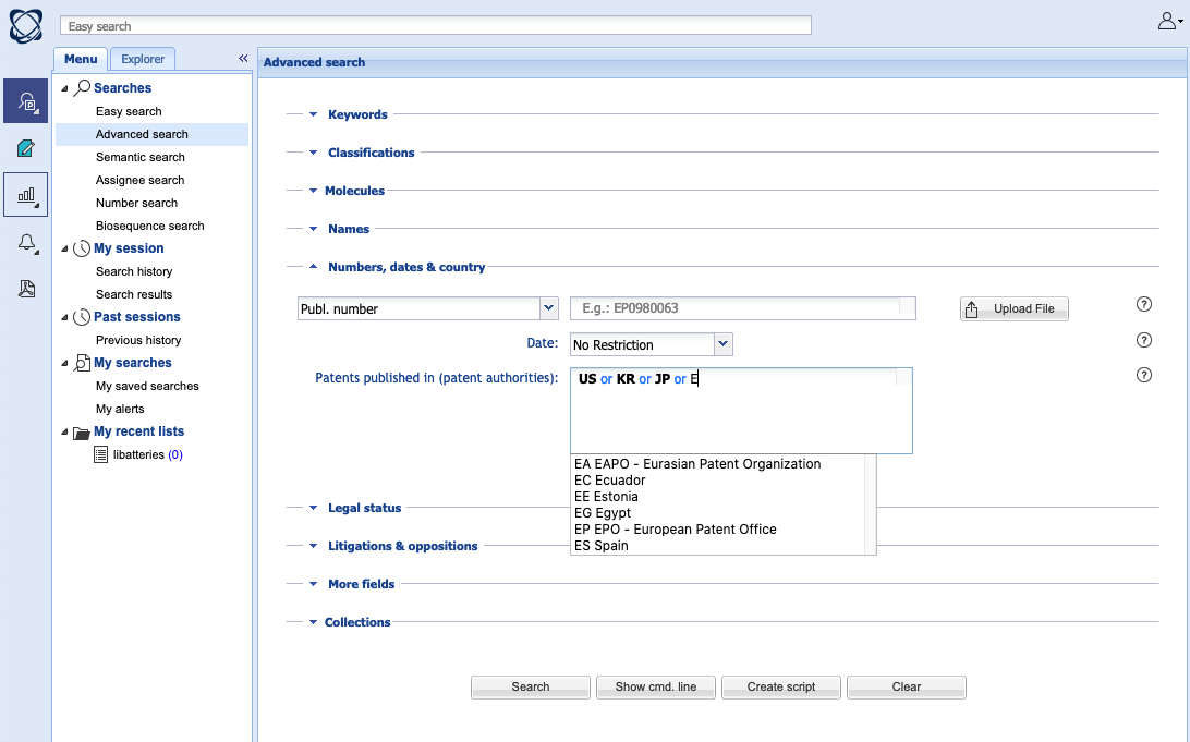 Orbit Intelligence Suggestions De Codes Nationaux
